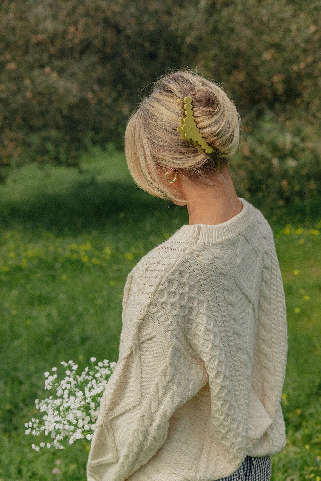 Scalloped Midi Hold Everything Claw