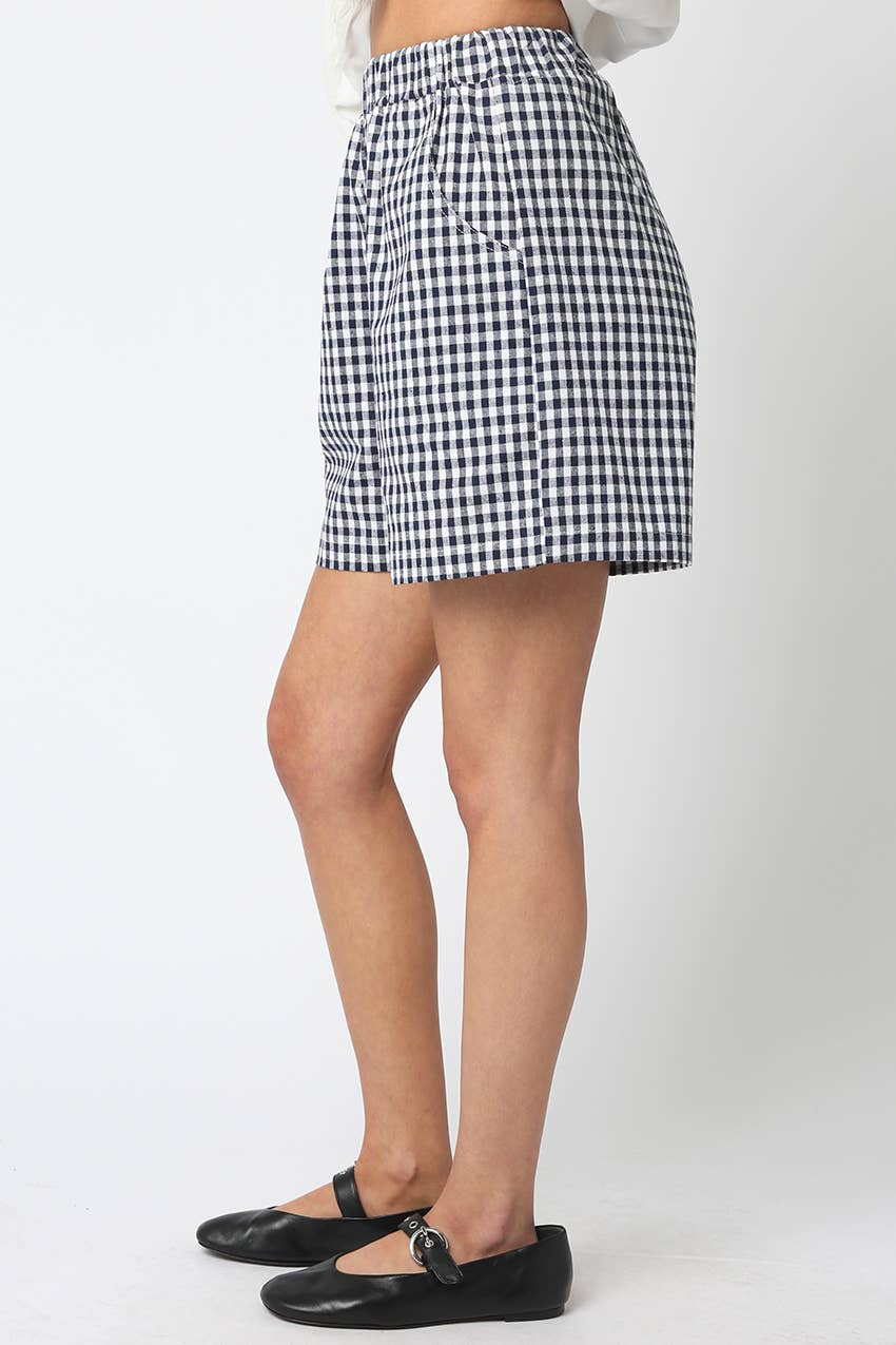 The Diya Gingham Short