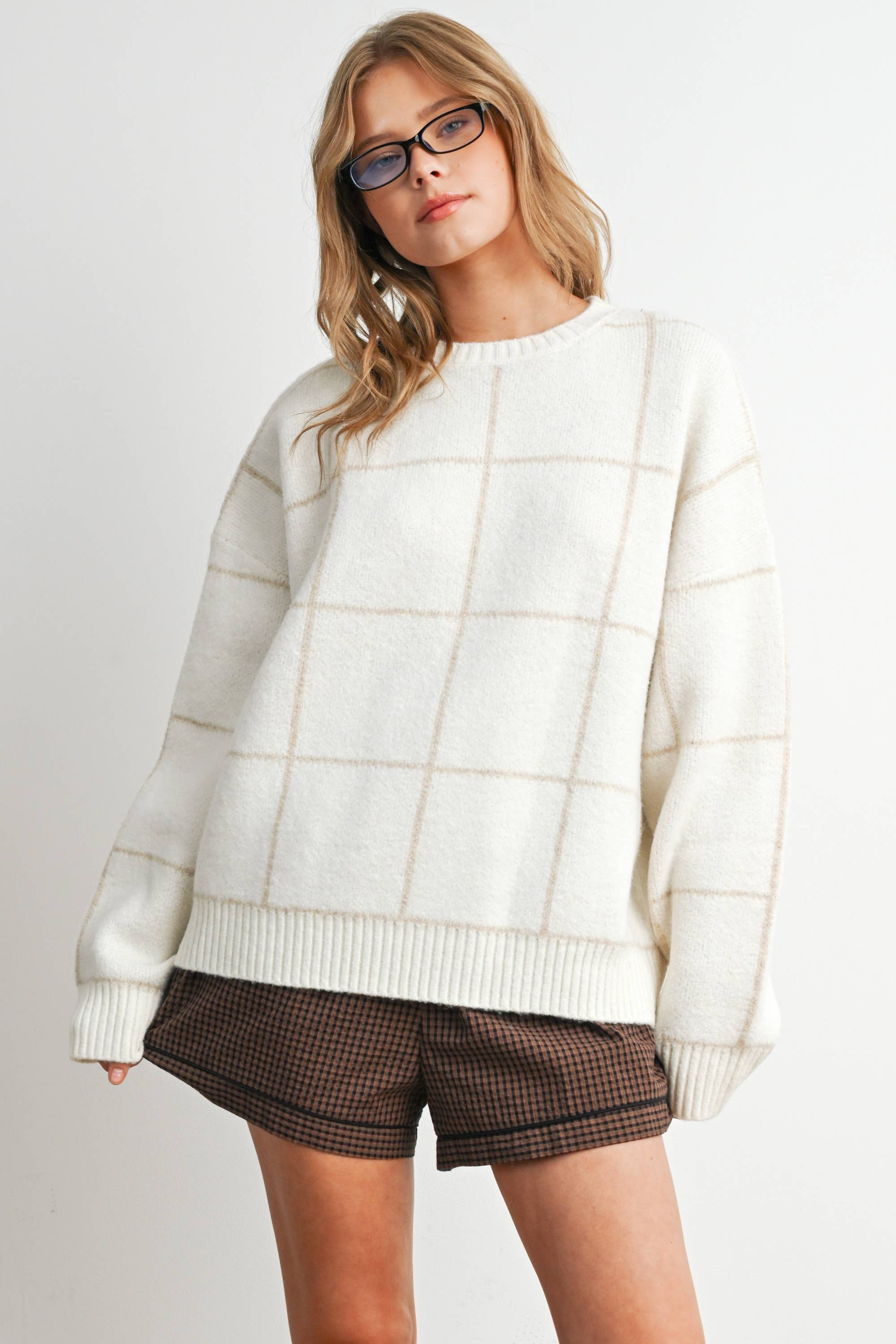 The Lasso Checkered Sweater