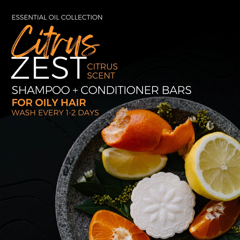 Rice Water Shampoo Bar - Citrus Zest Eo