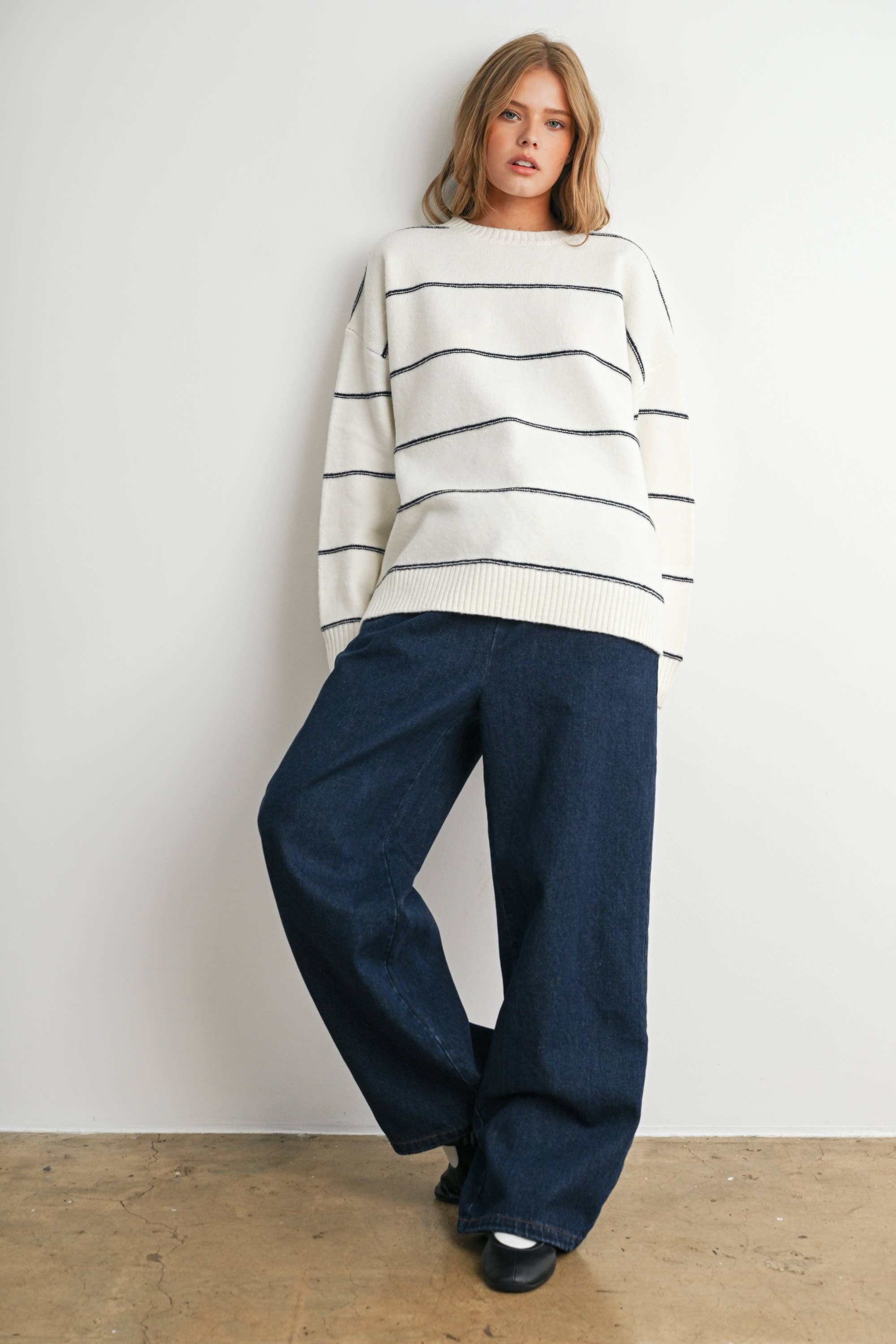 The Cooper Drop Shoulder Sweater