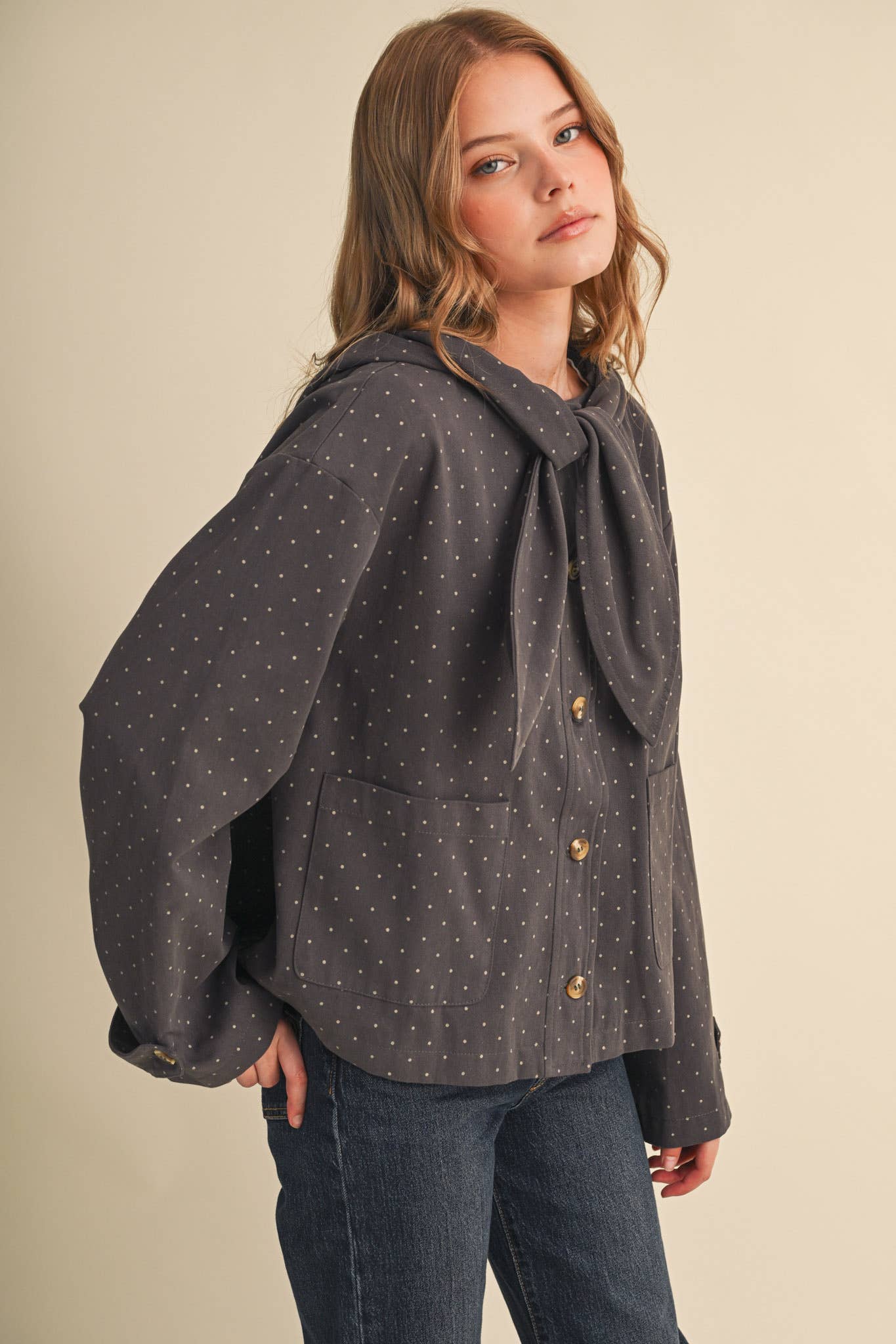 The Robyn Scarf Jacket