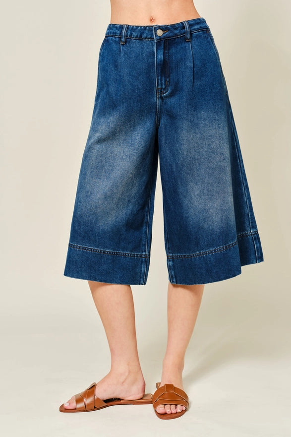 The Theodora Pleated Culotte