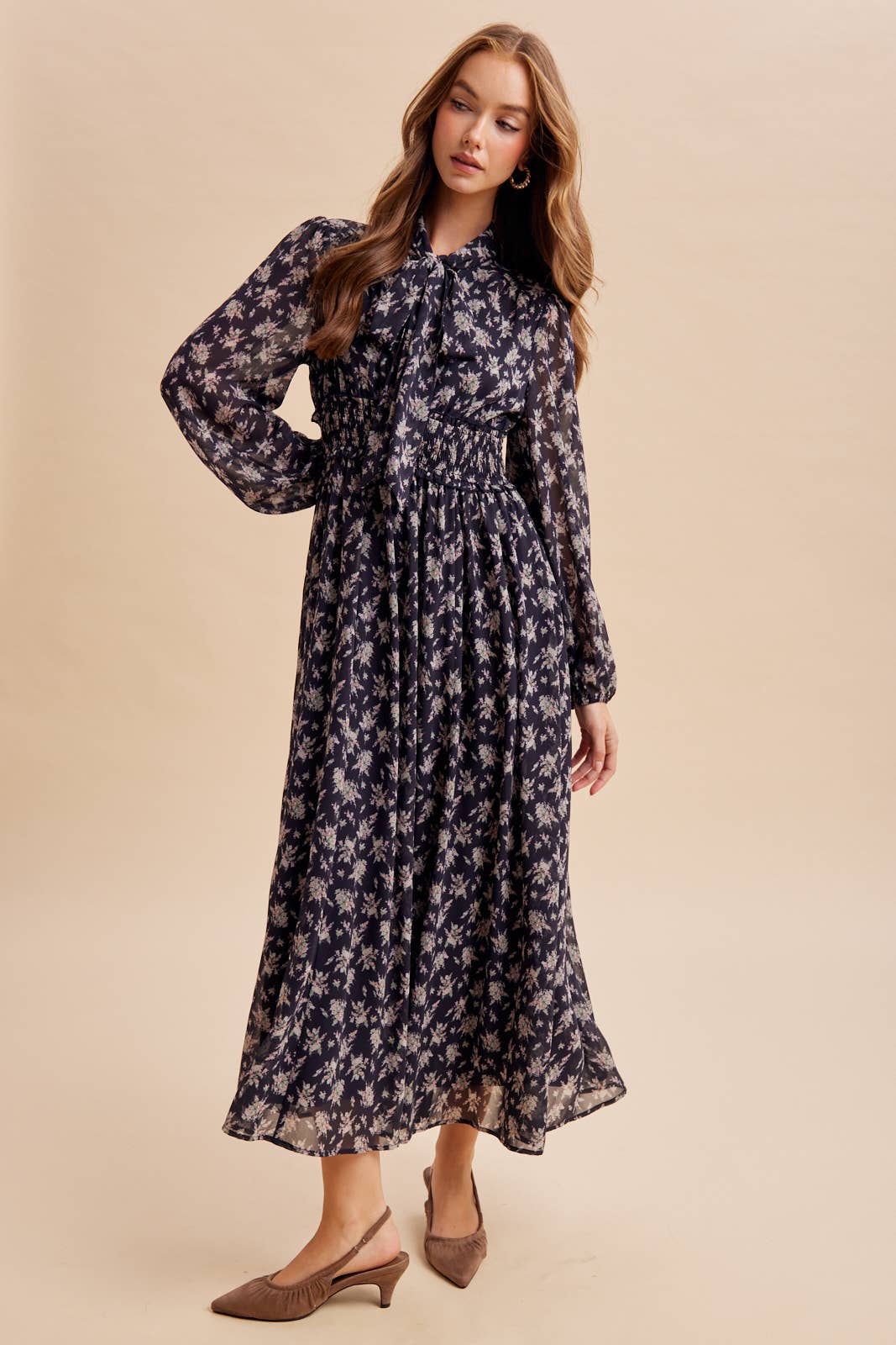 The Sandra Floral Dress