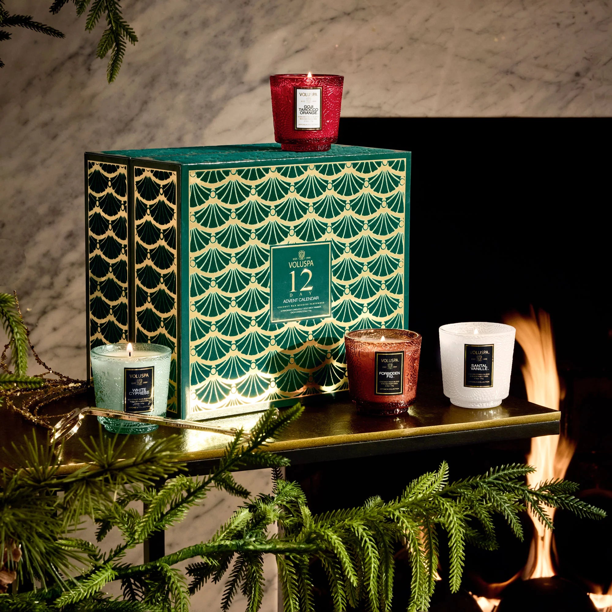 Holiday Candle Advent Calendar