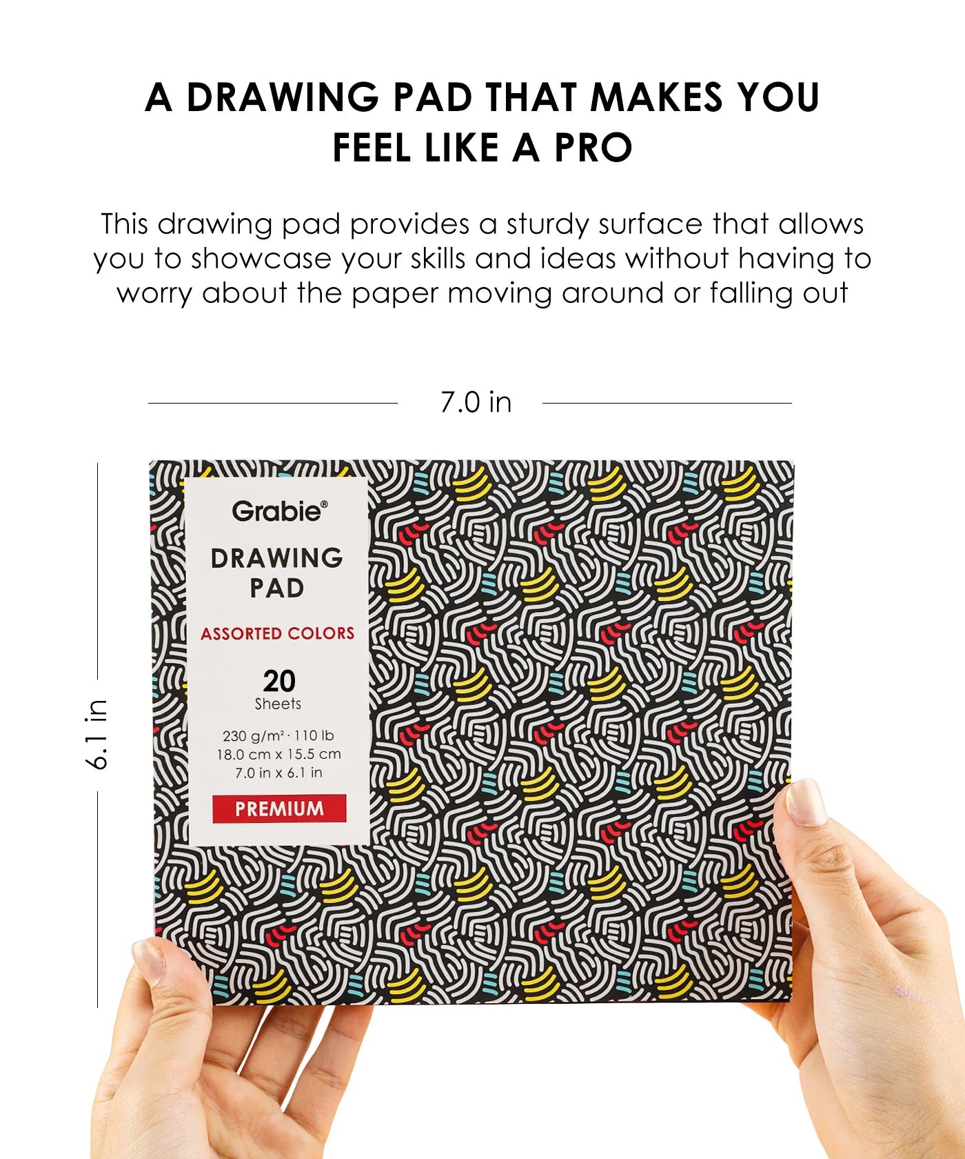 Extra Fine Tip Acrylic Paint Marker Set with Drawing Pad