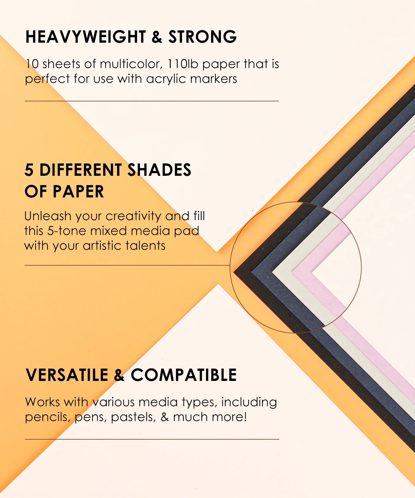 Extra Fine Tip Acrylic Paint Marker Set with Drawing Pad