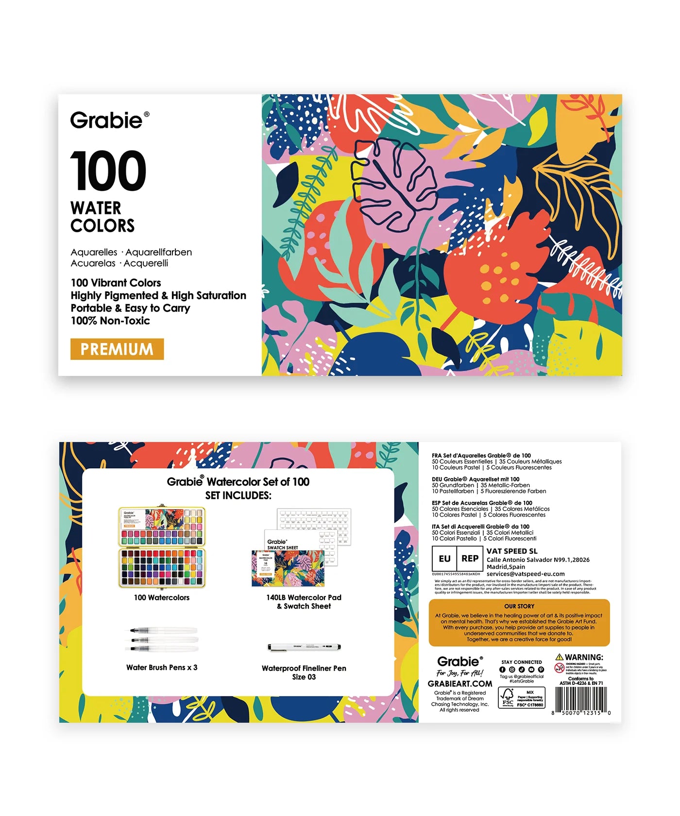 All-In-One Premium Watercolor Set