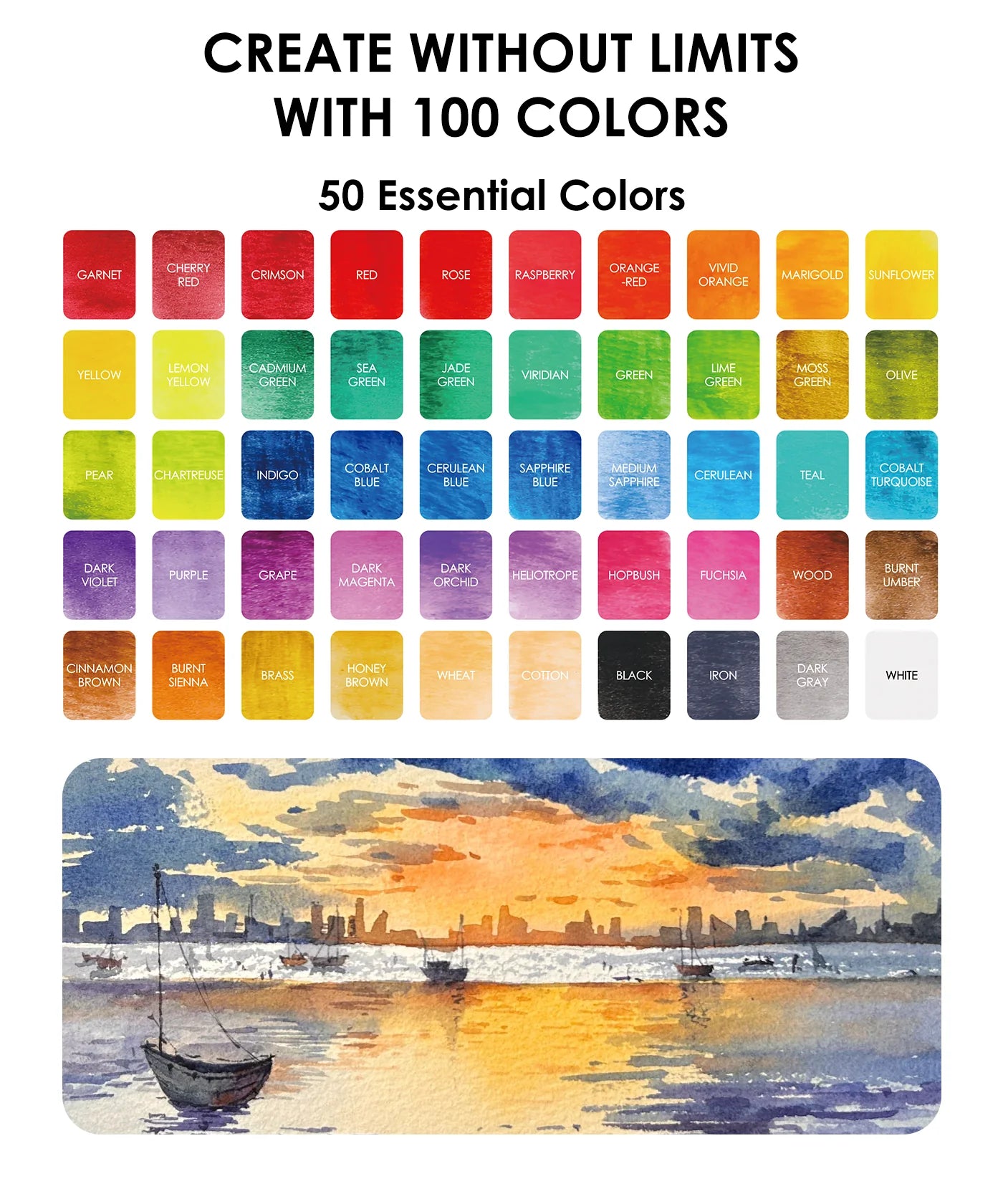 All-In-One Premium Watercolor Set