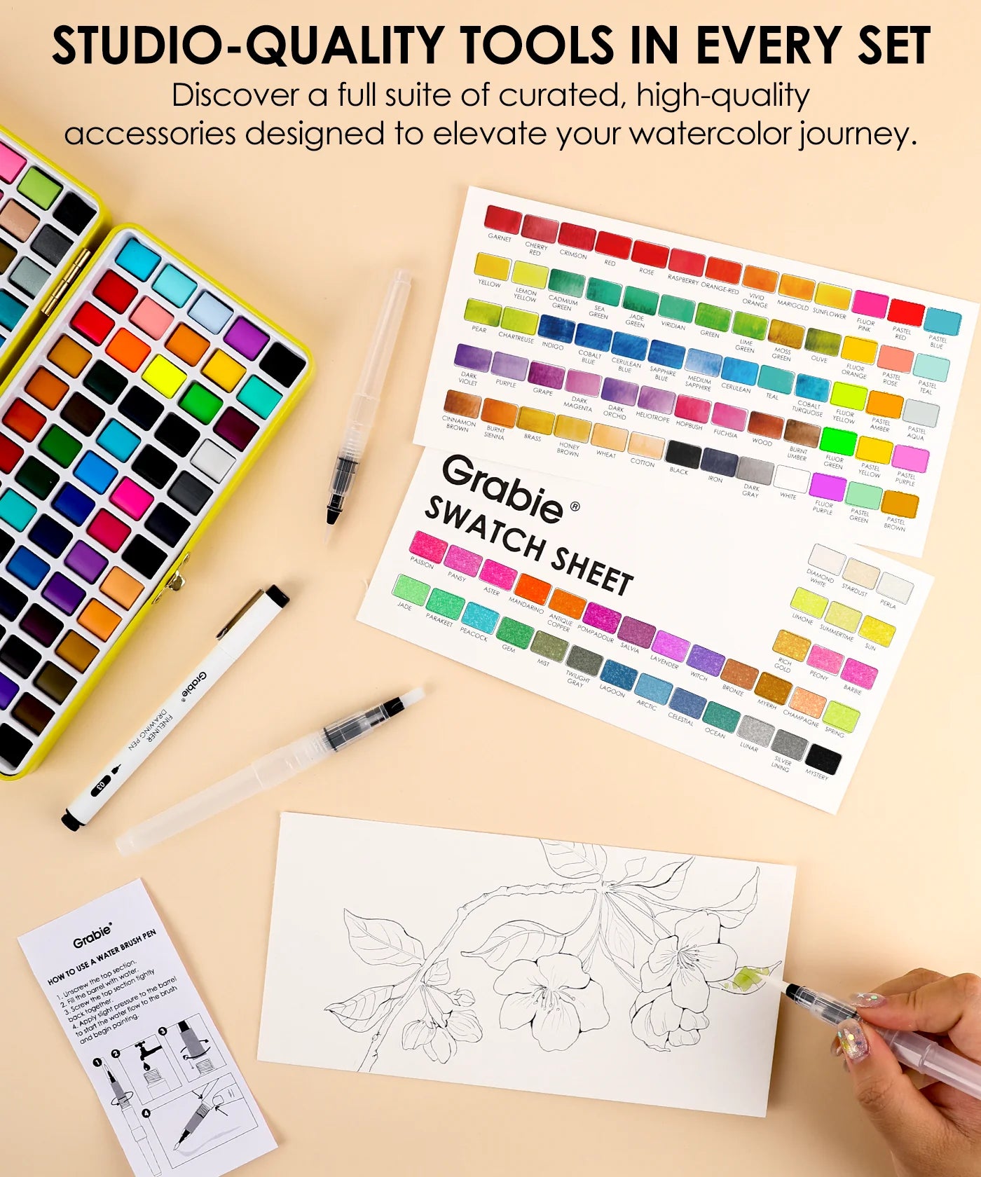 All-In-One Premium Watercolor Set