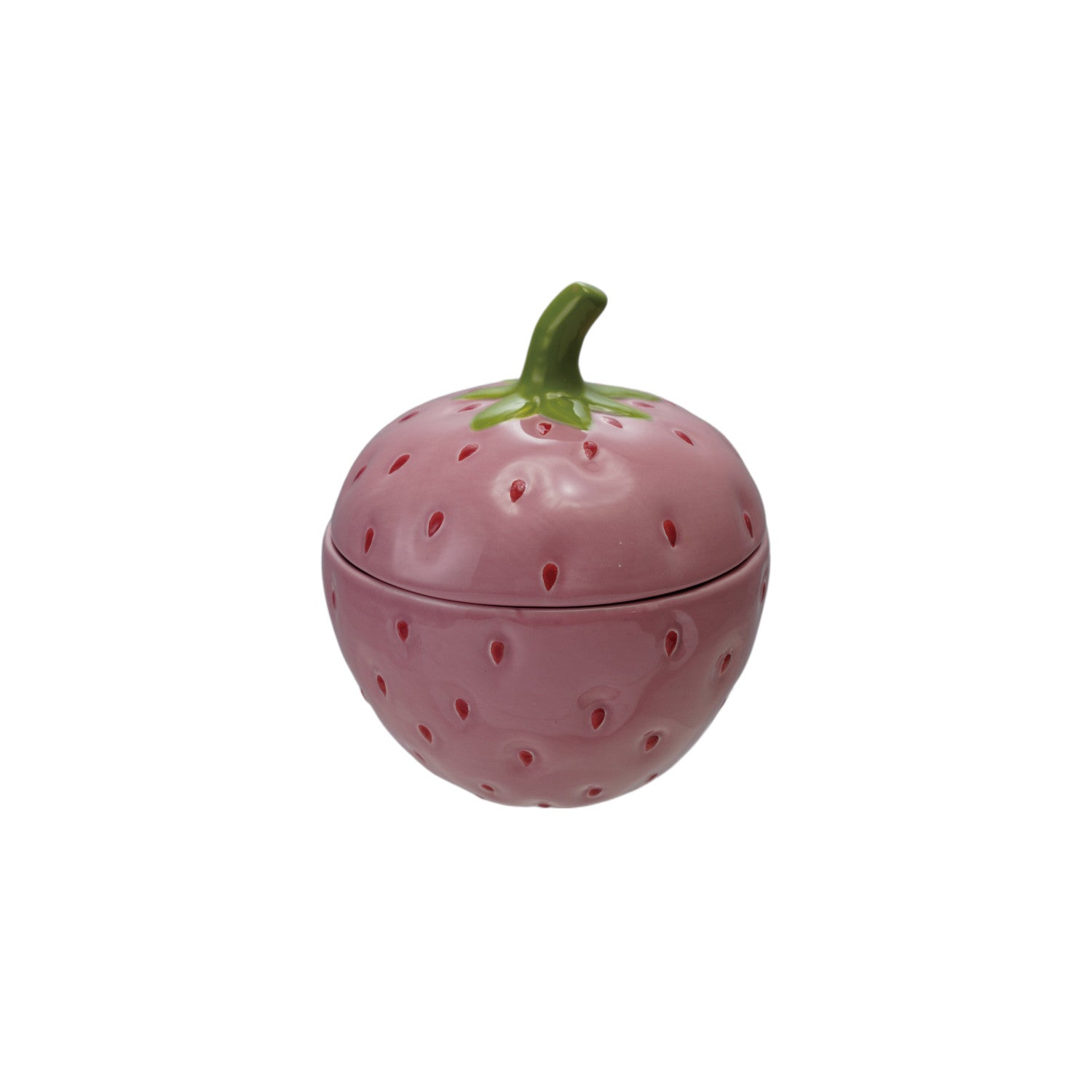 Strawberry Ceramic Jar