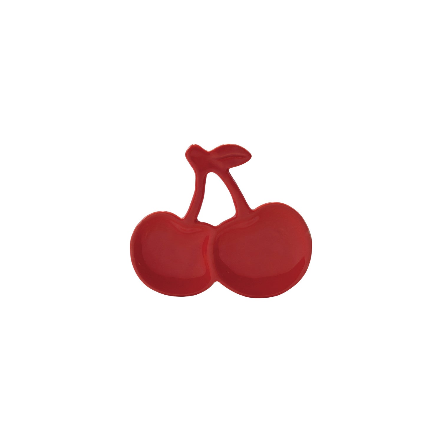 Cherry Shaped Ceramic Dish