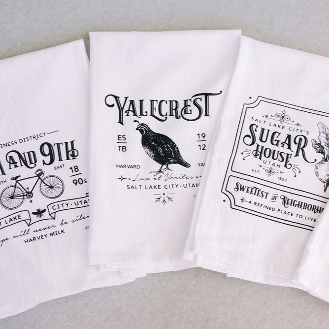 Yalecrest Tea Towel