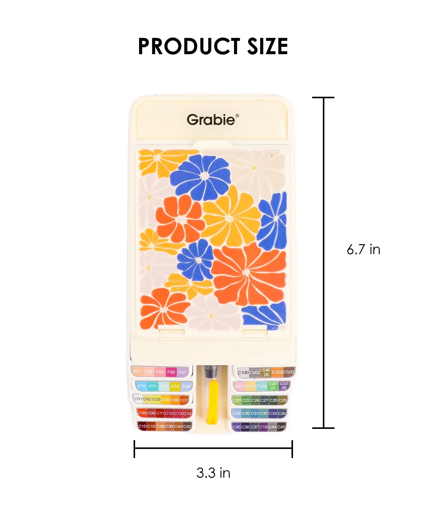 Foldable Watercolor Set With Water Brush