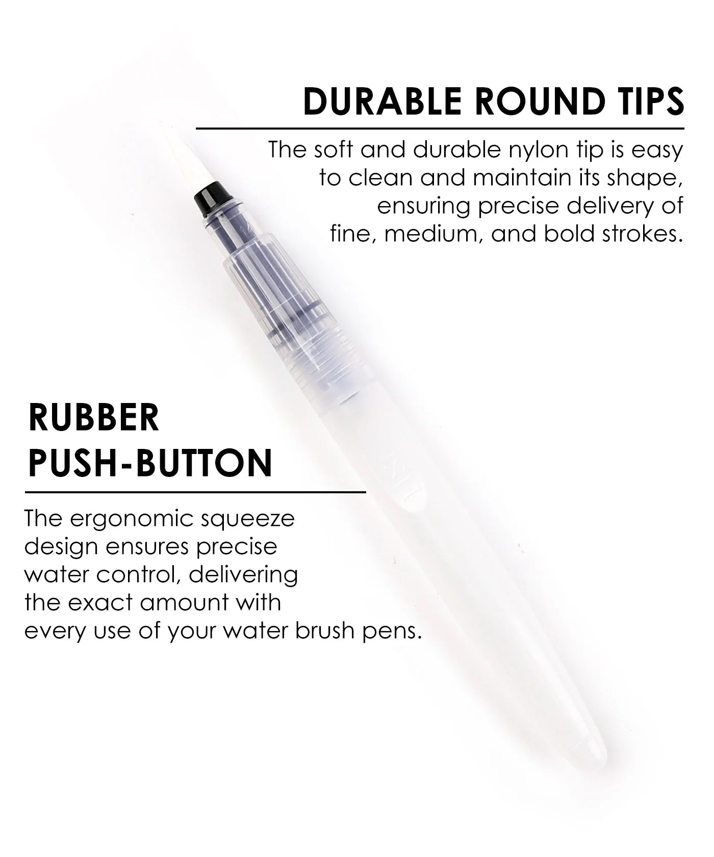 Foldable Watercolor Set With Water Brush