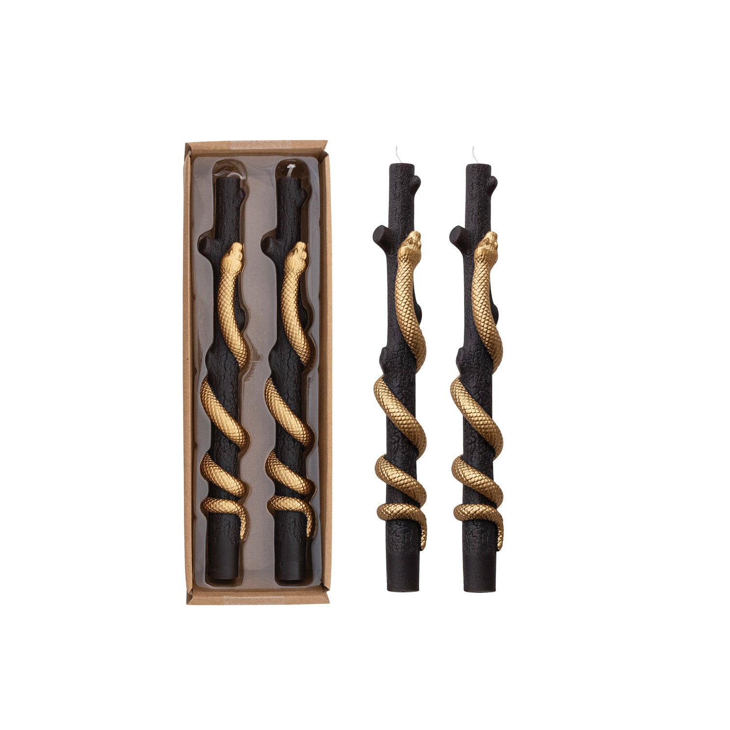 Unscented Fall Taper Candles