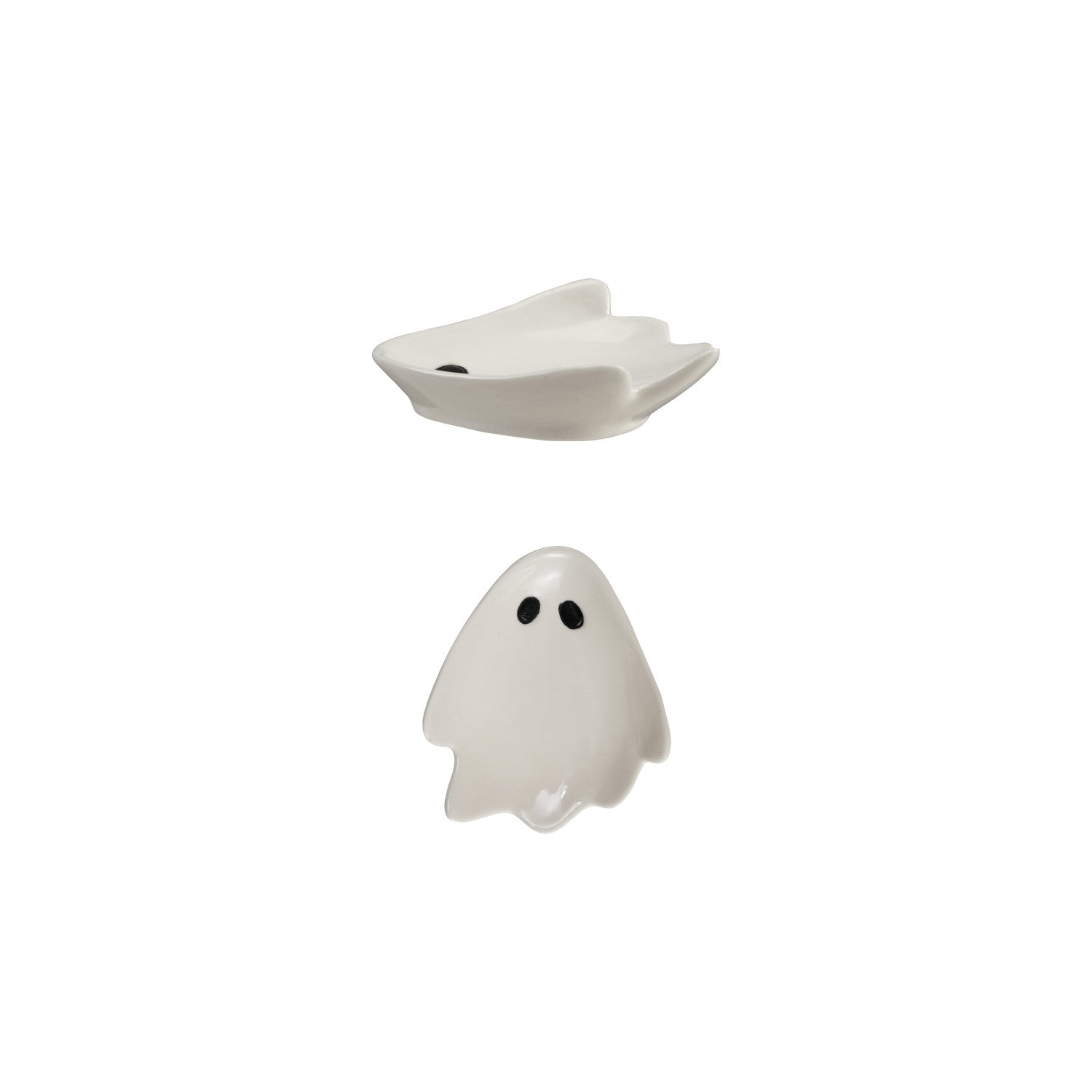 Stoneware Ghost Dish