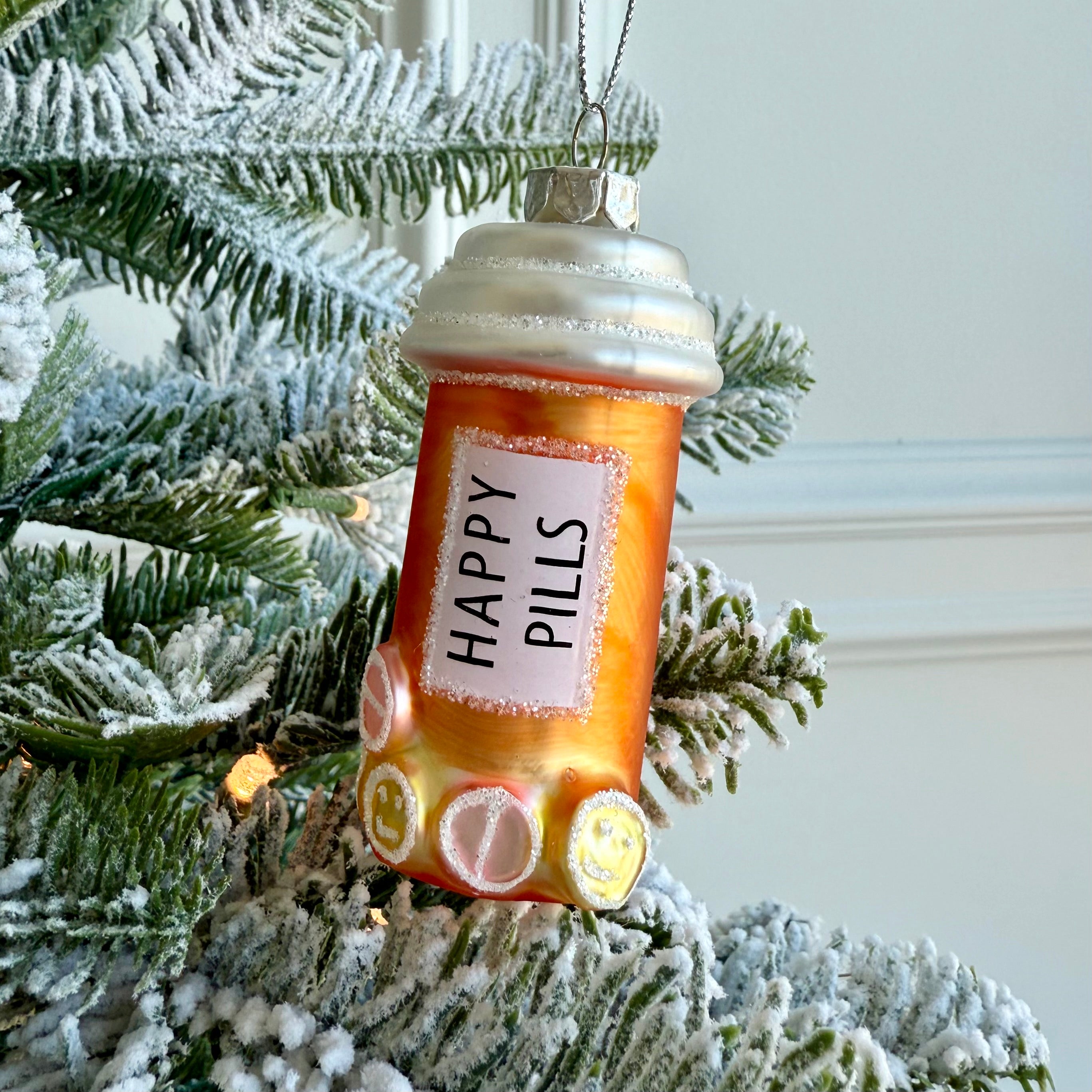 Happy Pills Ornament