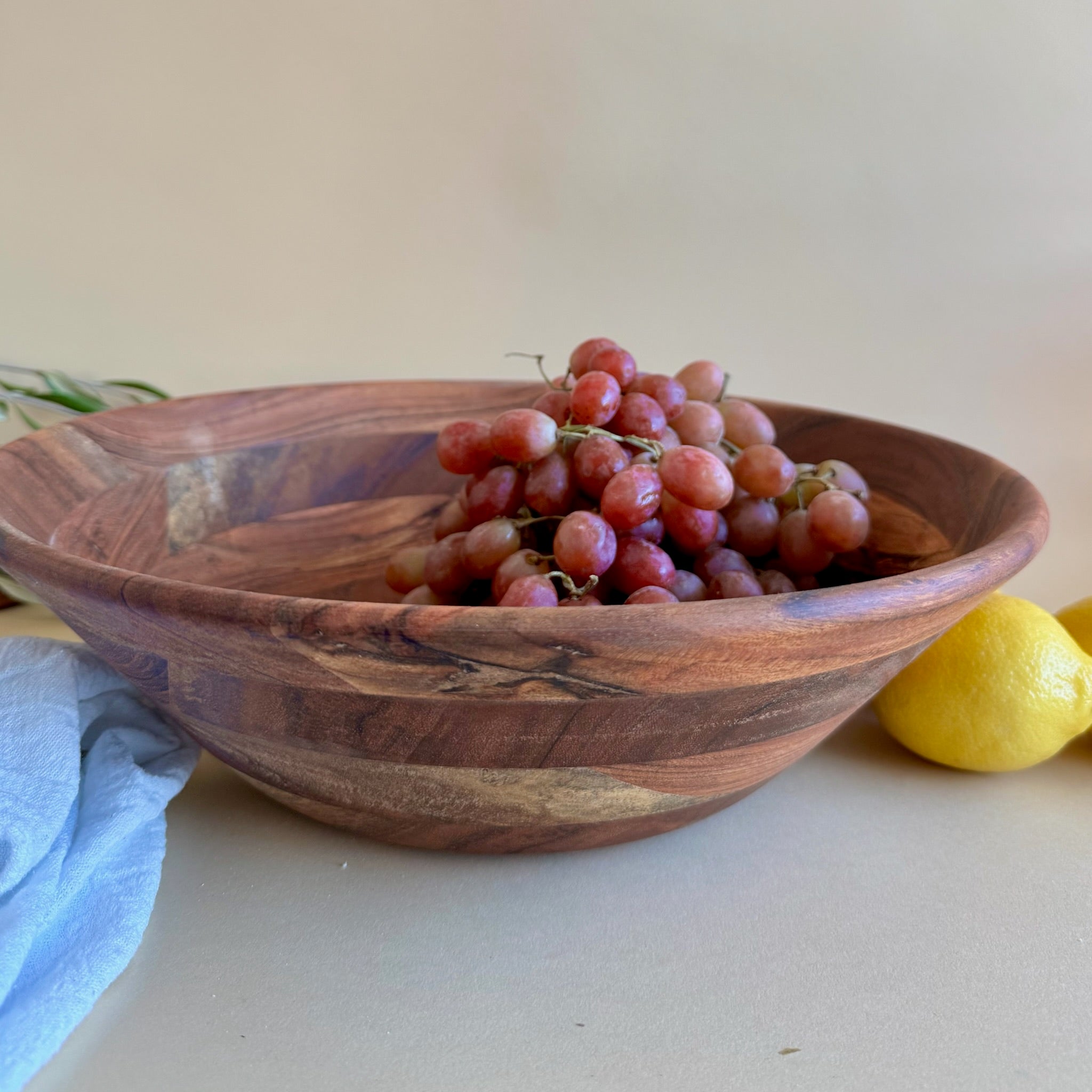 Wooden Serving Bowl
