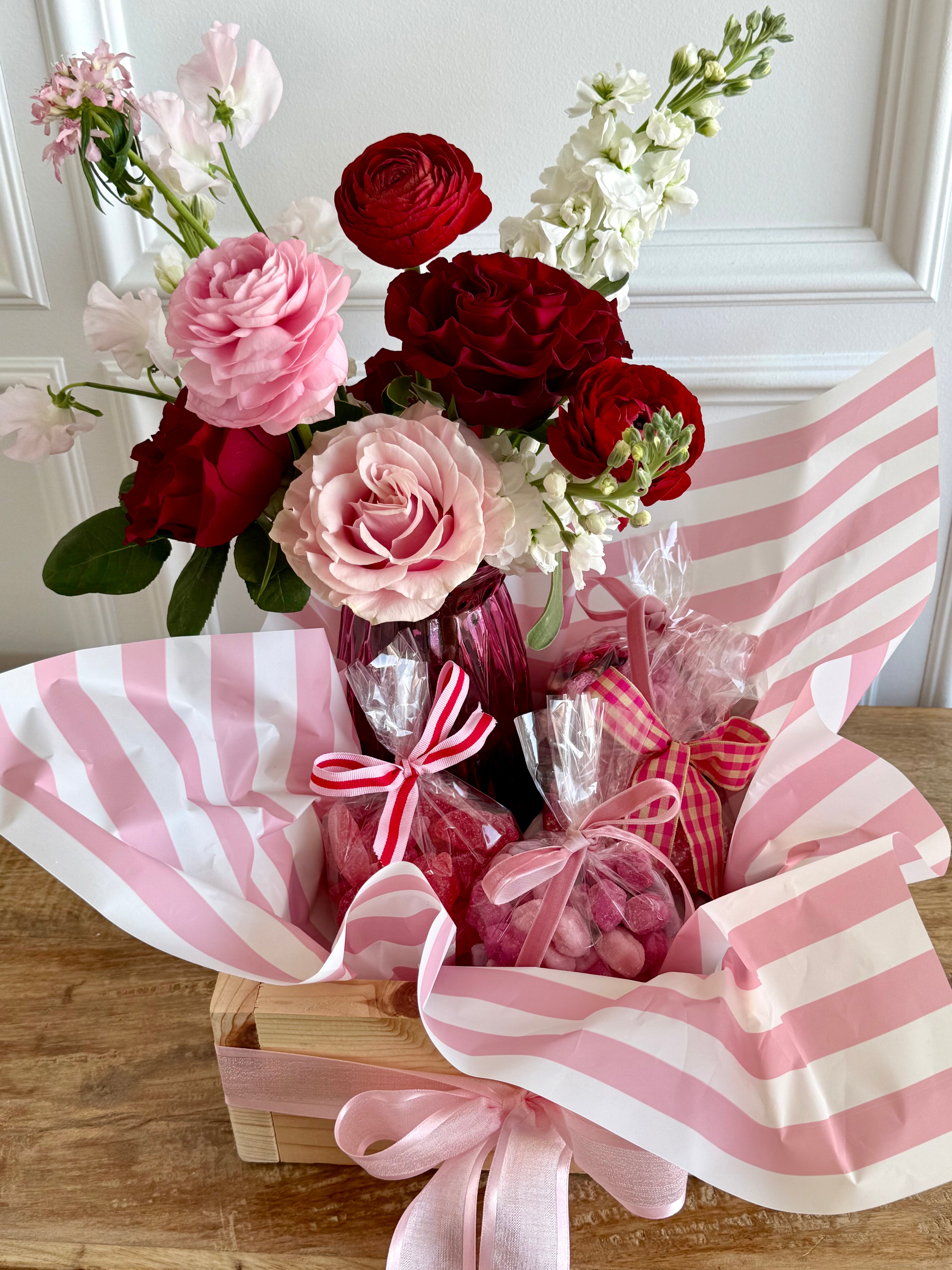 The Very Thought of You :: Flowers and Candy Crate
