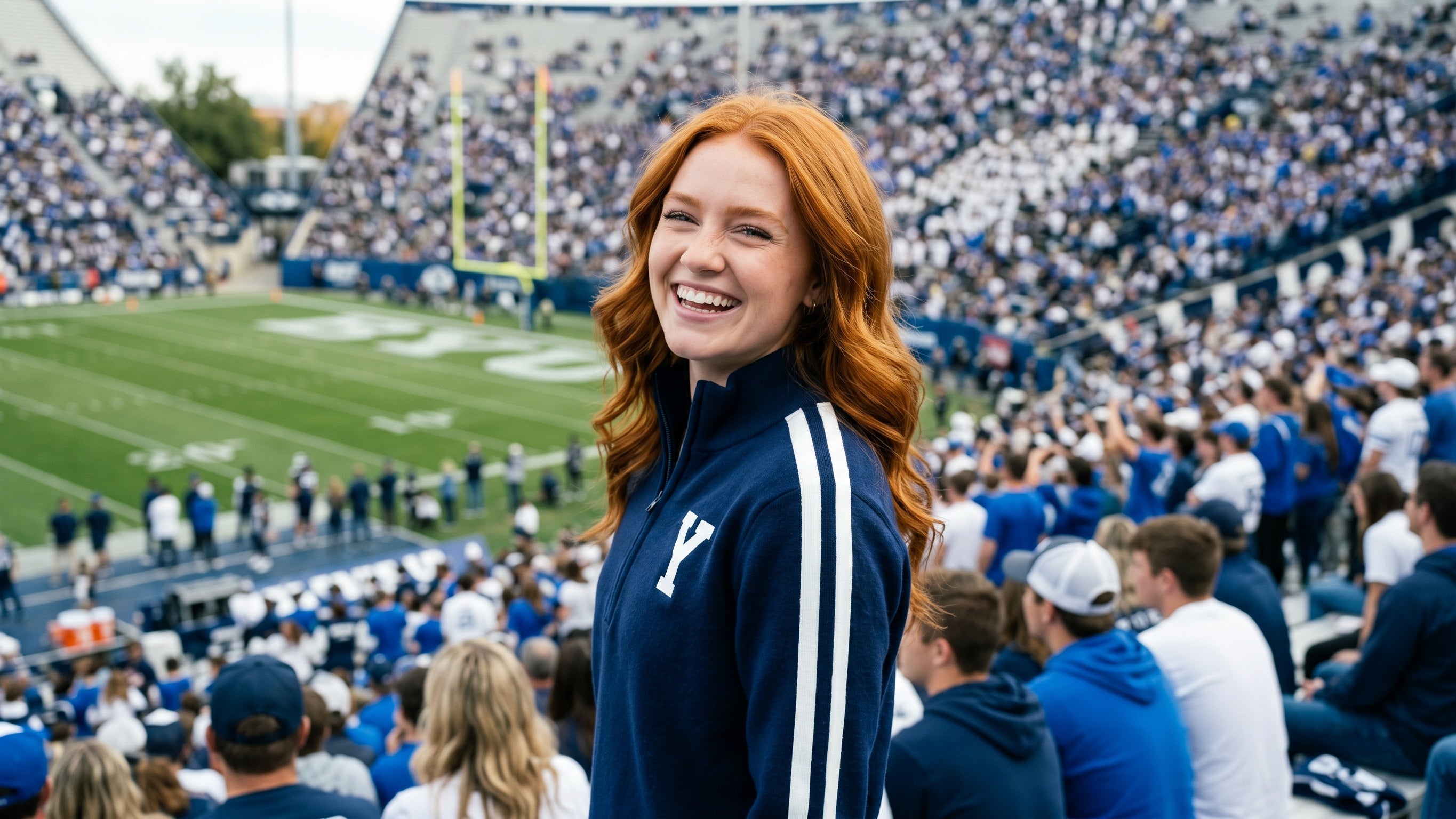 Quarter Zip Go Cougs Sweater