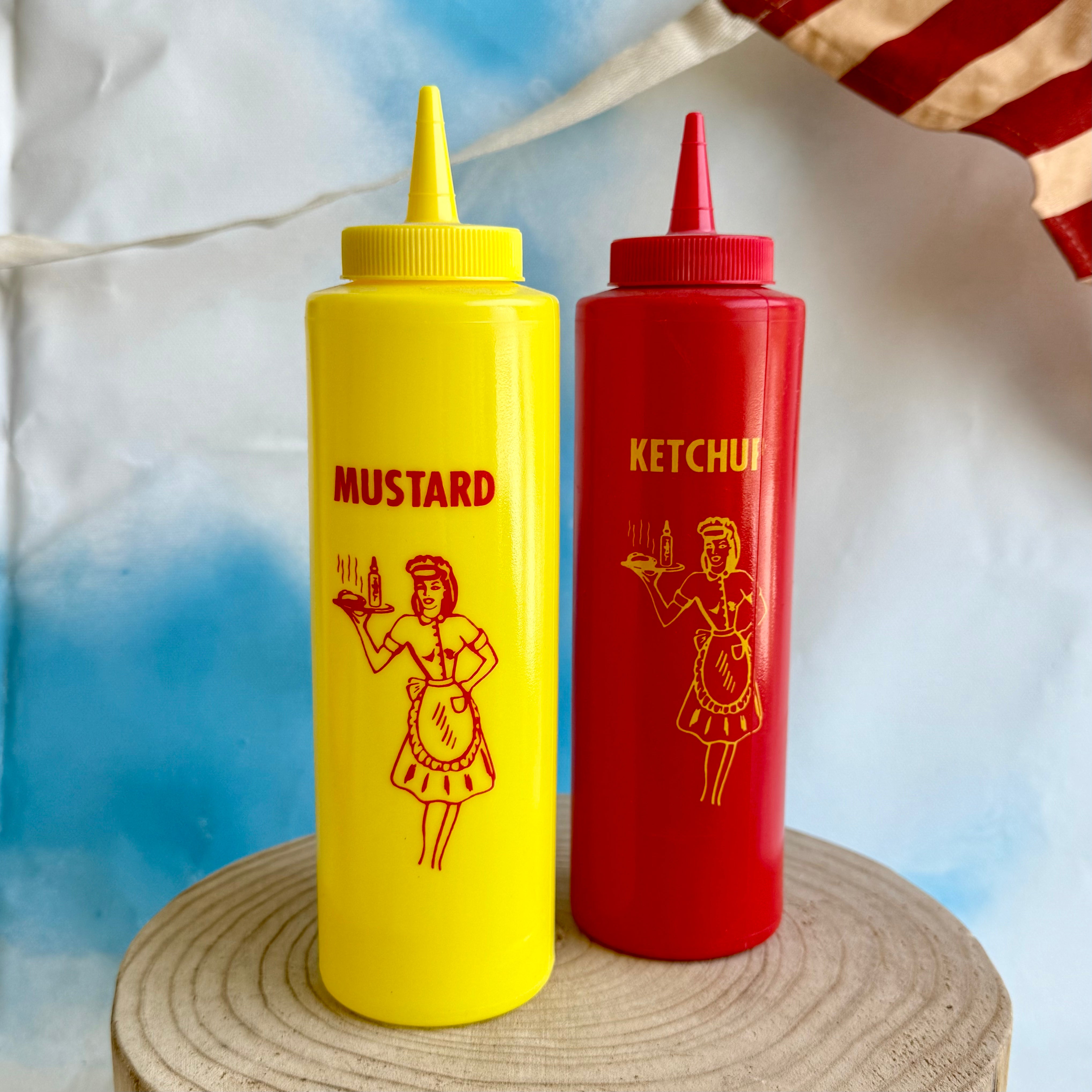 Nostalgia Squeeze Bottles