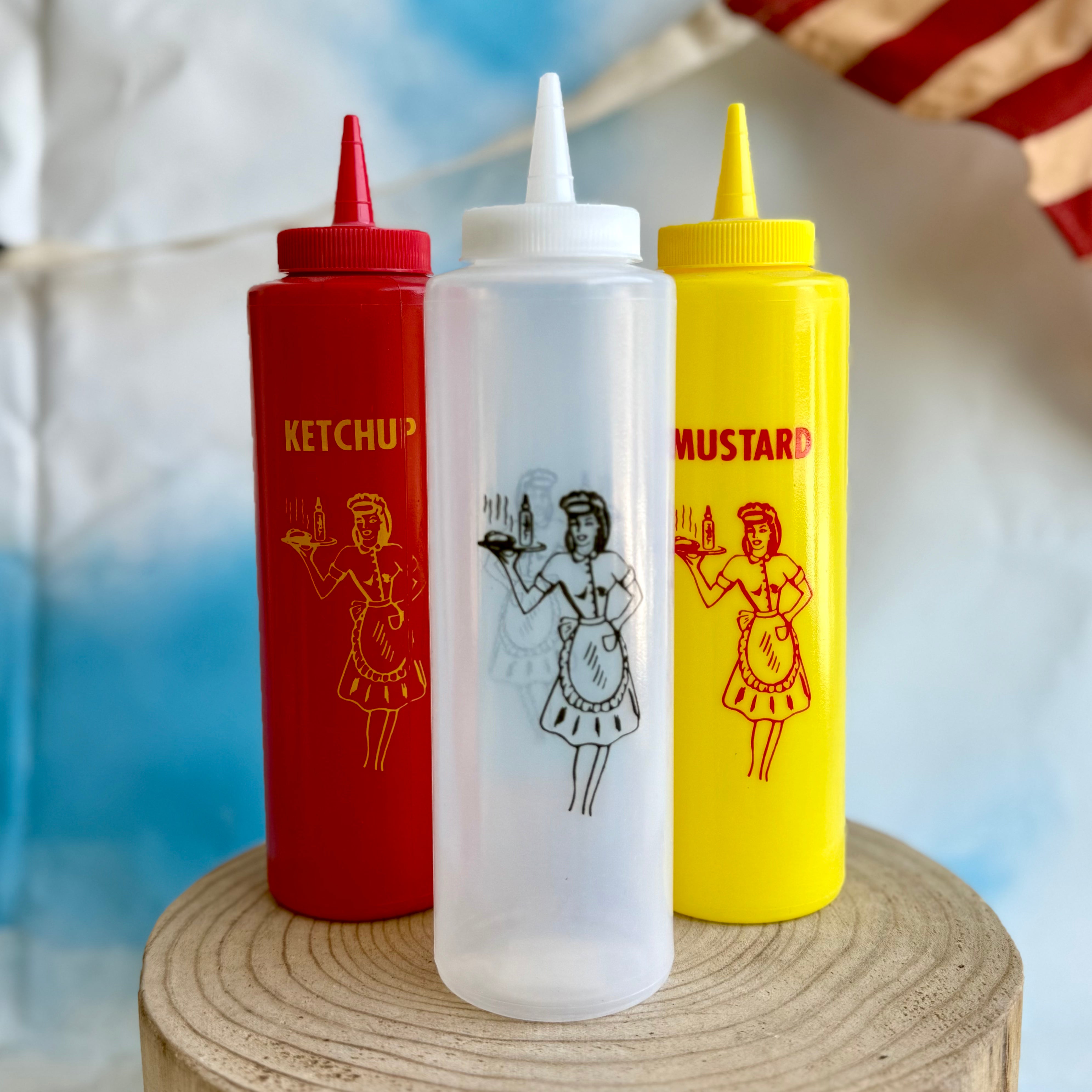 Nostalgia Squeeze Bottles