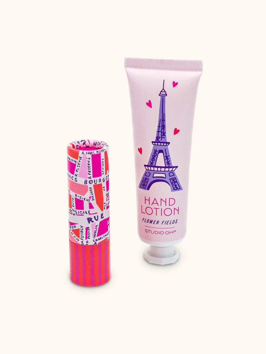 Lip Balm and Hand Lotion Set