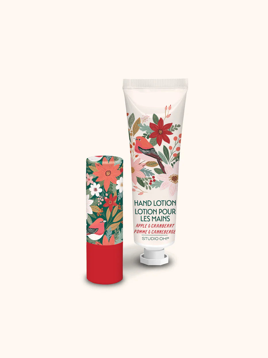 Lip Balm and Hand Lotion Set