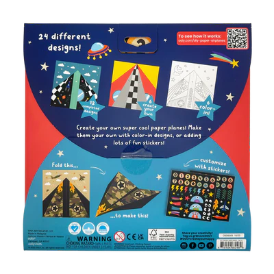 DIY Paper Airplanes Activity Kit