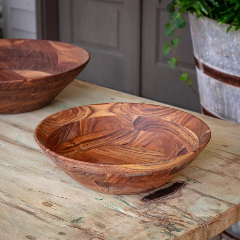Wooden Serving Bowl