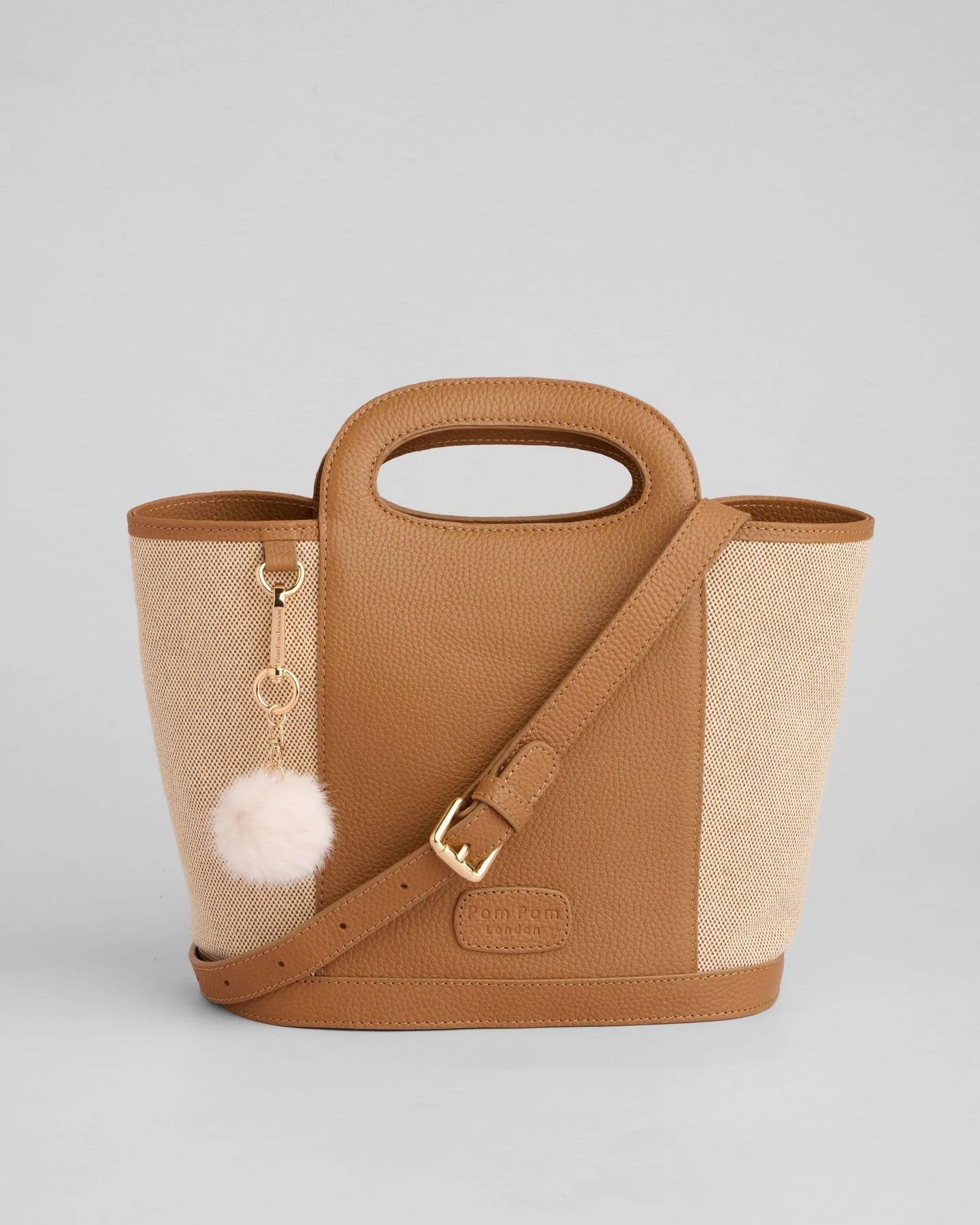 Pom Pom London // Berwick Bag Canvas & Leather