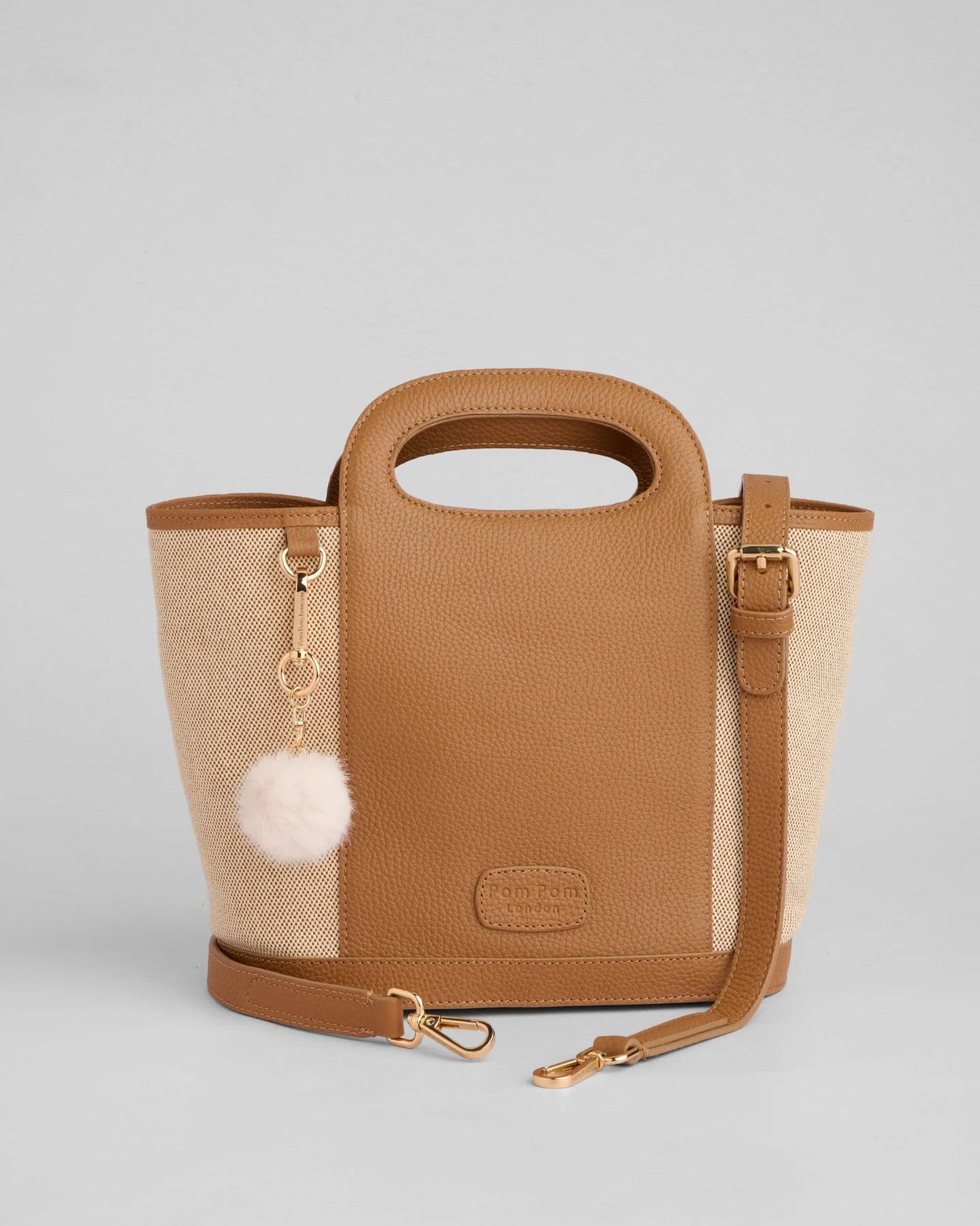 Pom Pom London // Berwick Bag Canvas & Leather