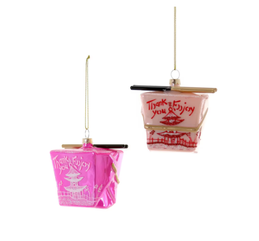 Chinese Take Out Box Ornament