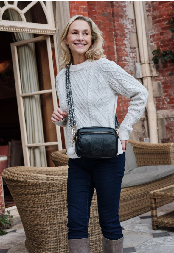 Pom Pom London // Original Crossbody Bag - Original Black