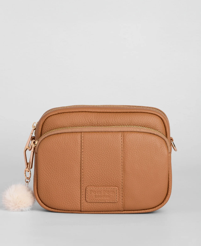 Pom Pom London // Original Canvas & Leather Bag - Maple