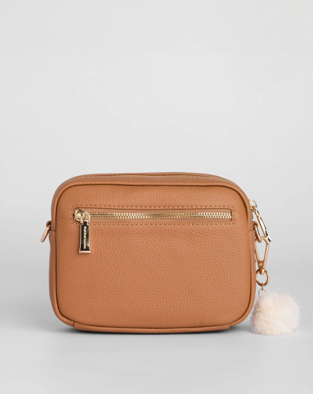 Pom Pom London // Original Canvas & Leather Bag - Maple