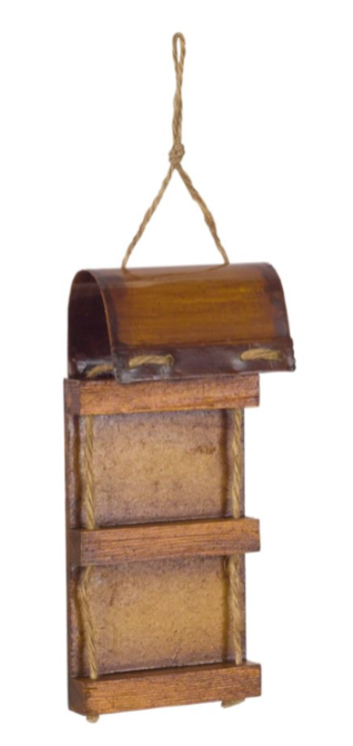 Wood Sled Ornament