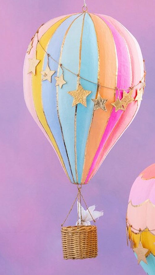 Parchment Hot Air Balloon