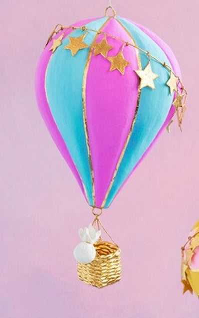Parchment Hot Air Balloon