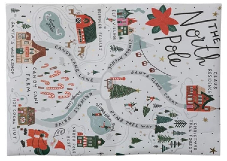 Handmade Holiday Wrapping Paper Sheets