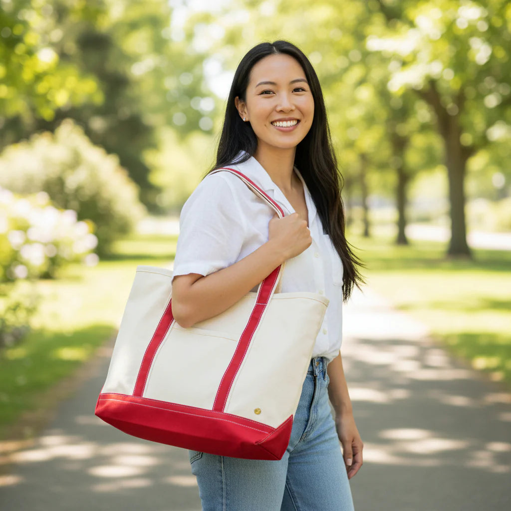 The Signature Canvas Tote Bag