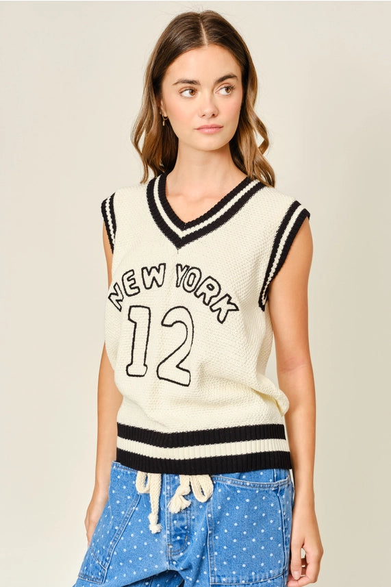 The New York Sweater Vest