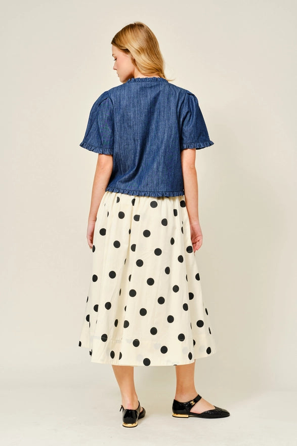 The Poppy Midi Full Skirt