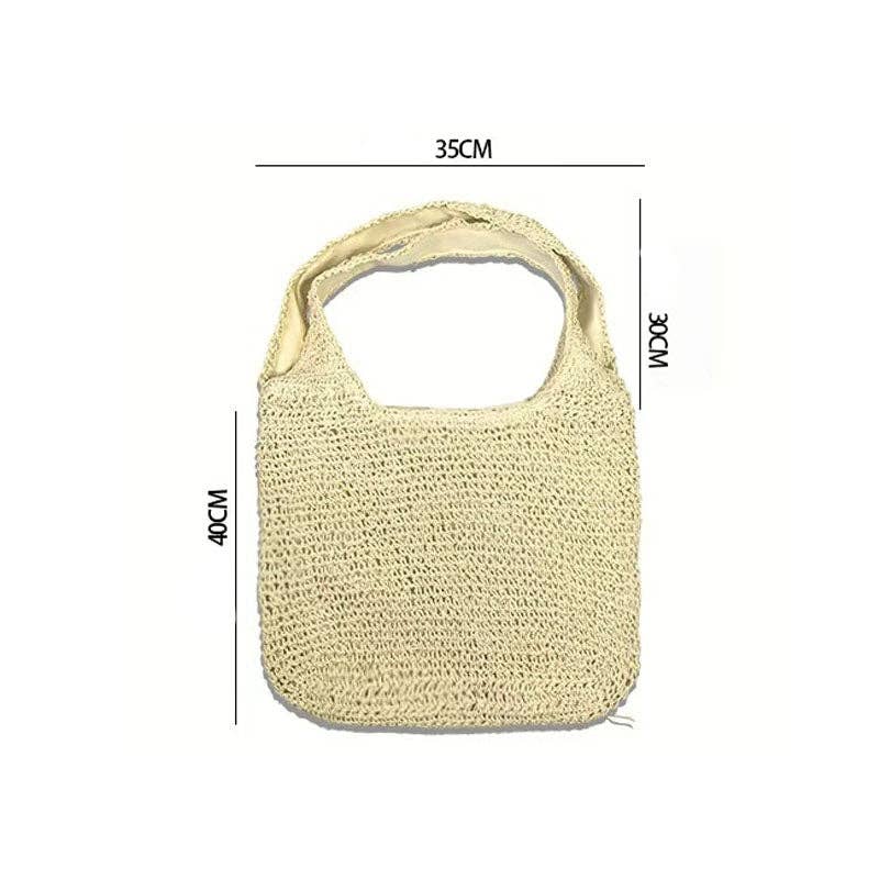 The Summer Woven Shoulder Bag
