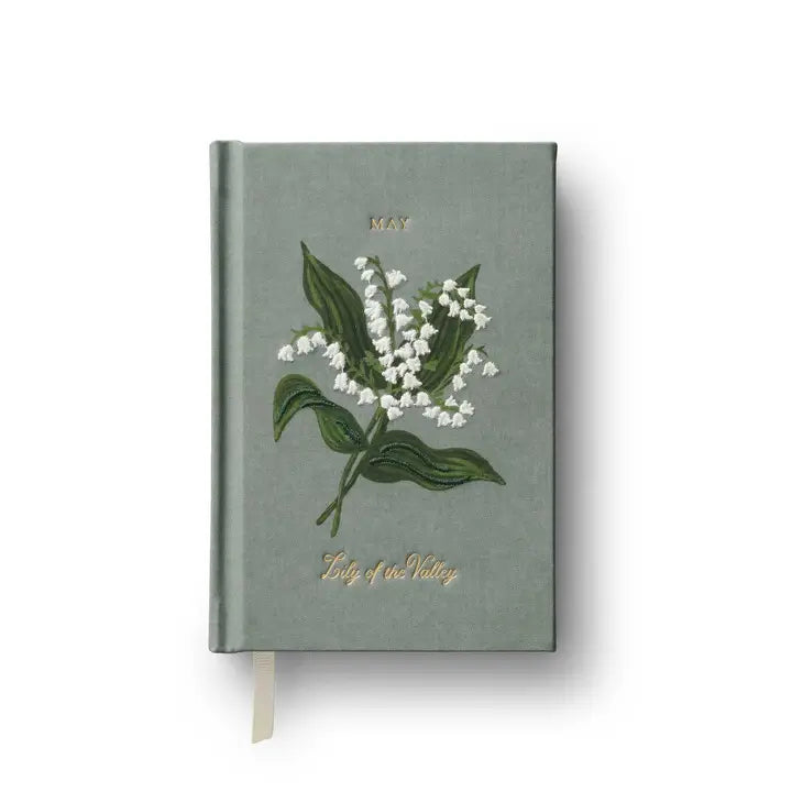 Birth Month Mini Embroidered Journal