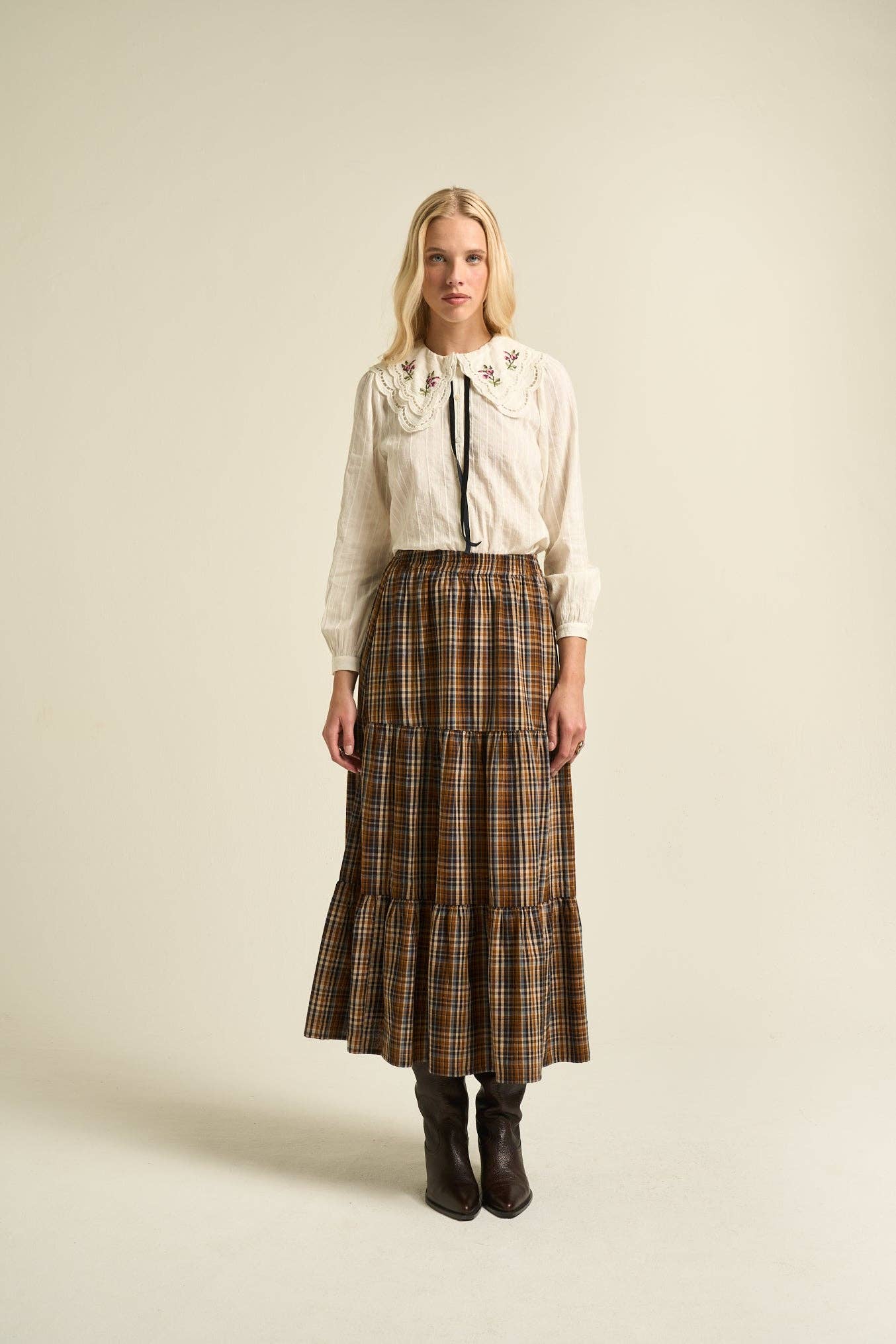 The Evie Blue Skirt