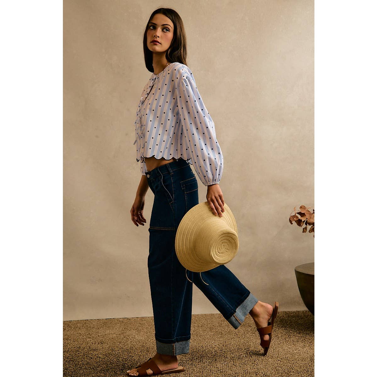 The Tessa Barrel Jean