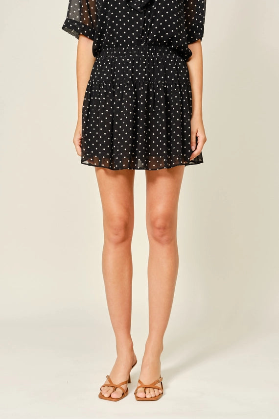 The Regina Dot Skort