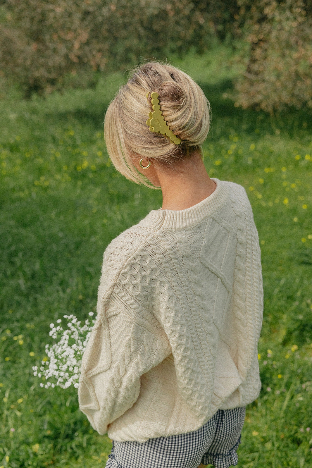 Scalloped Midi Hold Everything Claw